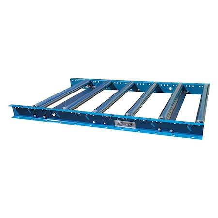 Ultimation Gravity Roller Conveyor, 1.5in Dia. Rollers, 24in W x 3 L URS14G-24-6-3